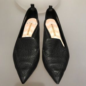 Nicholas Kirkwood Black Beya Loafers